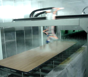 木器家具噴漆線